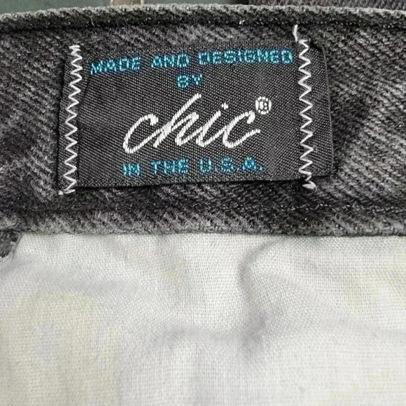 Vintage USA High Rise Mom Jeans By Chic - Picture 4 of 9